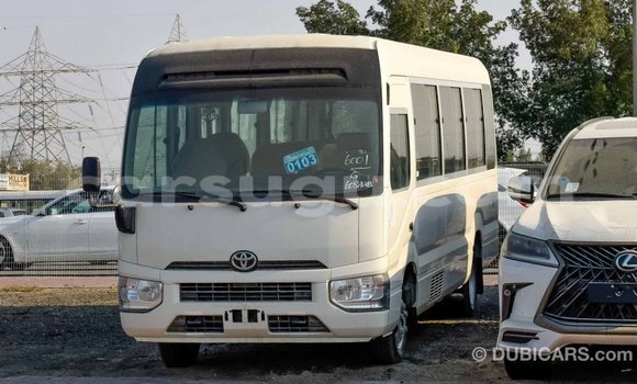 Sayi Imported Toyota Coaster White Mota in Import - Dubai a Burkina Faso Sayi Imported Toyota Coaster White Mota in Import - Dubai a Burkina Faso