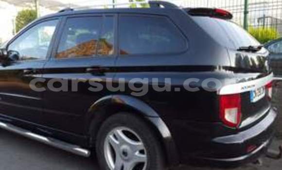 Sayi Na hannu SsangYong Rexton Black Mota in Ouagadougou a Burkina Faso