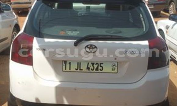 Acheter Occasion Voiture Toyota Corolla Blanc à Ouagadougou, Burkina-Faso Acheter Occasion Voiture Toyota Corolla Blanc à Ouagadougou, Burkina-Faso