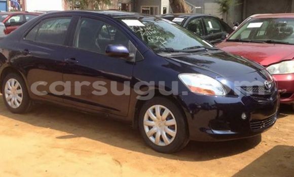 Sayi Sabo Toyota Yaris Blue Mota in Ouagadougou a Burkina Faso Sayi Sabo Toyota Yaris Blue Mota in Ouagadougou a Burkina Faso