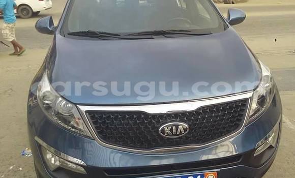 Sayi Na hannu Kia Sportage Blue Mota in Ouagadougou a Burkina Faso Sayi Na hannu Kia Sportage Blue Mota in Ouagadougou a Burkina Faso