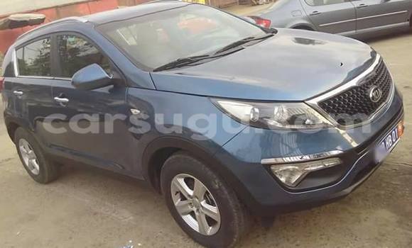 Sayi Na hannu Kia Sportage Blue Mota in Ouagadougou a Burkina Faso Sayi Na hannu Kia Sportage Blue Mota in Ouagadougou a Burkina Faso