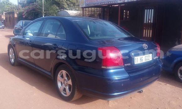 Buy Used Toyota Avensis Blue Car in Ouagadougou in Burkina Faso Buy Used Toyota Avensis Blue Car in Ouagadougou in Burkina Faso