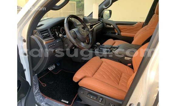 Buy Import Lexus LX White Car in Import - Dubai in Burkina Faso Buy Import Lexus LX White Car in Import - Dubai in Burkina Faso