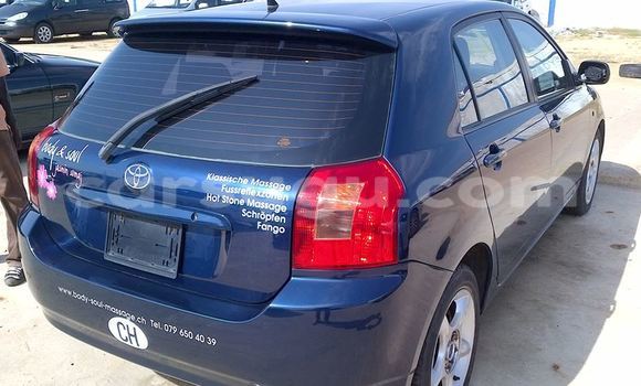 Sayi Na hannu Toyota Corolla Blue Mota in Ouagadougou a Burkina Faso Sayi Na hannu Toyota Corolla Blue Mota in Ouagadougou a Burkina Faso