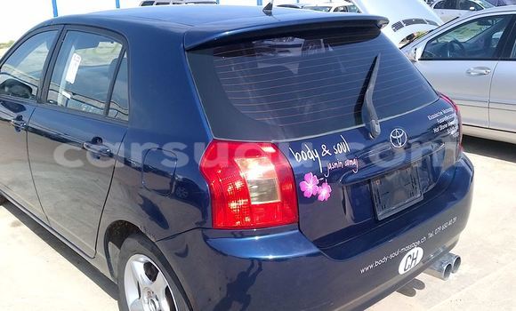 Sayi Na hannu Toyota Corolla Blue Mota in Ouagadougou a Burkina Faso Sayi Na hannu Toyota Corolla Blue Mota in Ouagadougou a Burkina Faso