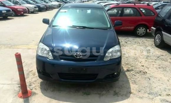 Sayi Sabo Toyota Corolla Blue Mota in Ouagadougou a Burkina Faso Sayi Sabo Toyota Corolla Blue Mota in Ouagadougou a Burkina Faso