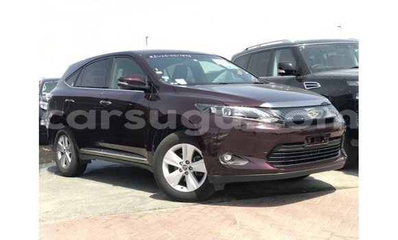 Sayi Imported Toyota Harrier Red Mota in Import - Dubai a Burkina Faso Sayi Imported Toyota Harrier Red Mota in Import - Dubai a Burkina Faso