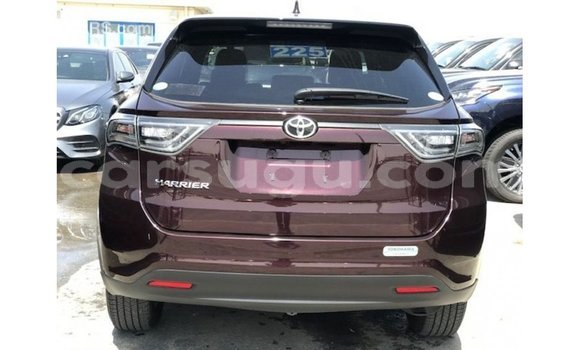Sayi Imported Toyota Harrier Red Mota in Import - Dubai a Burkina Faso Sayi Imported Toyota Harrier Red Mota in Import - Dubai a Burkina Faso