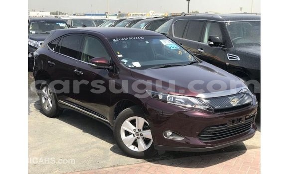 Sayi Imported Toyota Harrier Red Mota in Import - Dubai a Burkina Faso Sayi Imported Toyota Harrier Red Mota in Import - Dubai a Burkina Faso