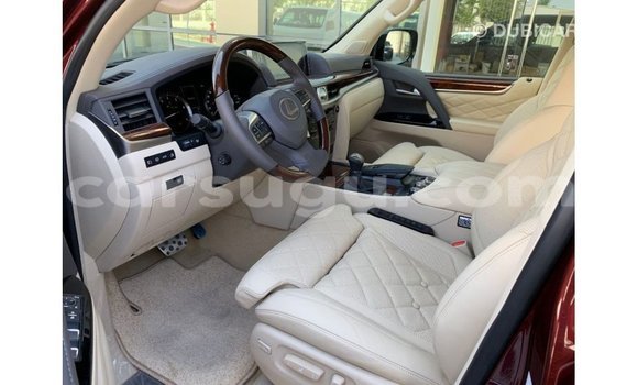 Buy Import Lexus LX Red Car in Import - Dubai in Burkina Faso Buy Import Lexus LX Red Car in Import - Dubai in Burkina Faso