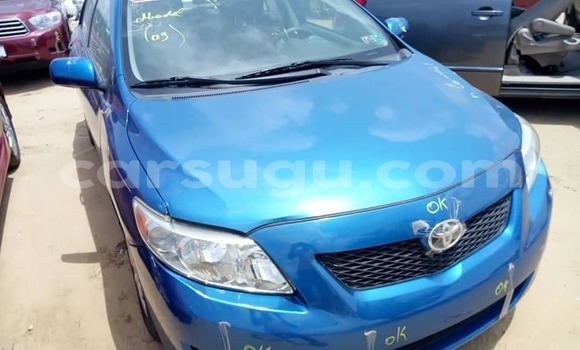 Buy Used Toyota Corolla Blue Car in Ouagadougou in Burkina Faso Buy Used Toyota Corolla Blue Car in Ouagadougou in Burkina Faso