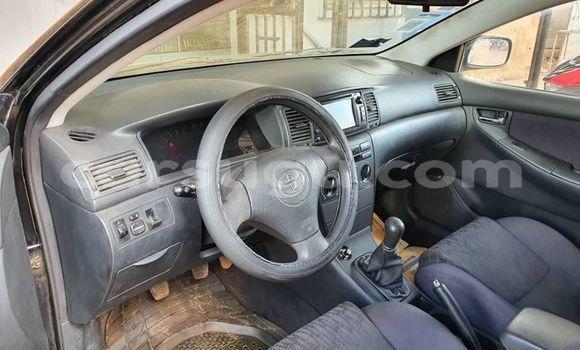 Sayi Na hannu Toyota Corolla Black Mota in Ouagadougou a Burkina Faso Sayi Na hannu Toyota Corolla Black Mota in Ouagadougou a Burkina Faso