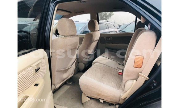Sayi Imported Toyota Fortuner Black Mota in Import - Dubai a Burkina Faso Sayi Imported Toyota Fortuner Black Mota in Import - Dubai a Burkina Faso