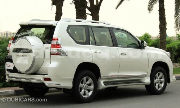 Sayi Imported Toyota Prado White Mota in Import - Dubai a Burkina Faso Sayi Imported Toyota Prado White Mota in Import - Dubai a Burkina Faso
