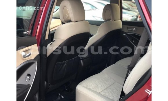 Sayi Imported Hyundai Santa Fe Red Mota in Import - Dubai a Burkina Faso Sayi Imported Hyundai Santa Fe Red Mota in Import - Dubai a Burkina Faso