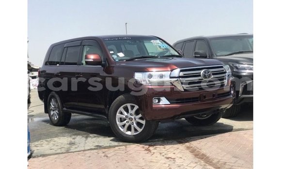 Buy Import Toyota Land Cruiser Red Car in Import - Dubai in Burkina Faso