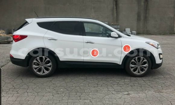 Sayi Na hannu Hyundai Santa Fe White Mota in Ouagadougou a Burkina Faso Sayi Na hannu Hyundai Santa Fe White Mota in Ouagadougou a Burkina Faso