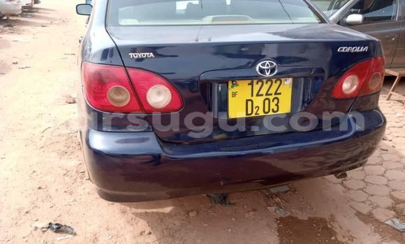 Buy Used Toyota Corolla Blue Car in Aribinda in Soum Buy Used Toyota Corolla Blue Car in Aribinda in Soum