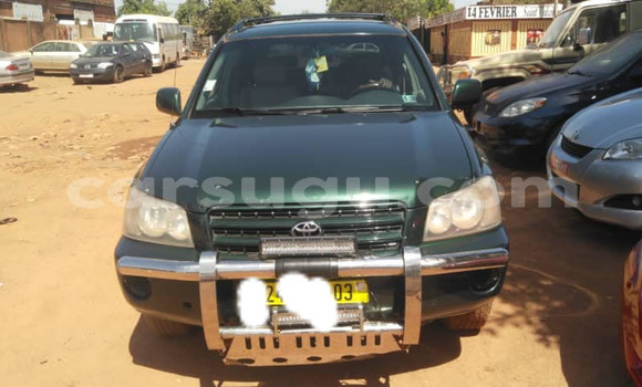 Acheter Occasion Voiture Toyota Highlander Vert à Aribinda, Soum Acheter Occasion Voiture Toyota Highlander Vert à Aribinda, Soum