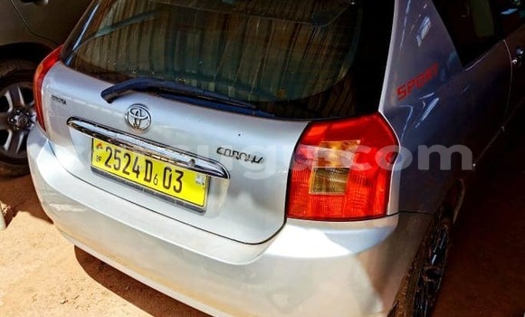 Sayi Na hannu Toyota Corolla Azurfa Mota in Aribinda a Soum Sayi Na hannu Toyota Corolla Azurfa Mota in Aribinda a Soum