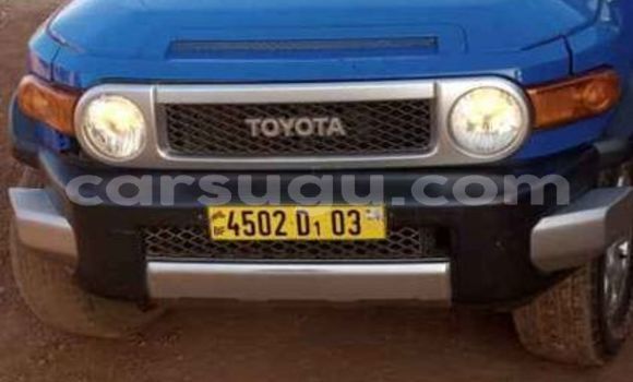 Acheter Occasion Voiture Toyota FJ Cruiser Bleu à Aribinda, Soum