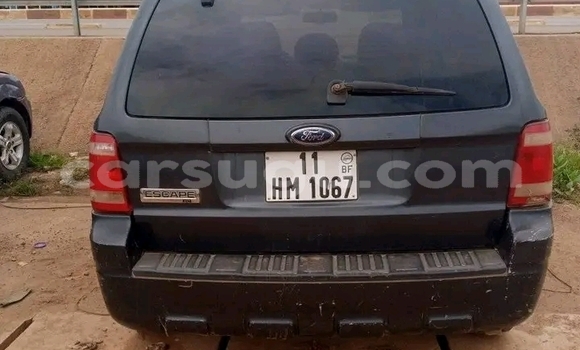 Buy Used Ford Escape Black Car in Ouagadougou in Burkina Faso Buy Used Ford Escape Black Car in Ouagadougou in Burkina Faso