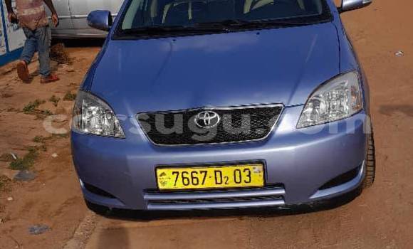 Sayi Na hannu Toyota Corolla Blue Mota in Ouagadougou a Burkina Faso Sayi Na hannu Toyota Corolla Blue Mota in Ouagadougou a Burkina Faso