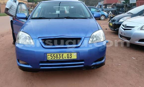 Buy Used Toyota Corolla Blue Car in Boulsa in Namentenga Buy Used Toyota Corolla Blue Car in Boulsa in Namentenga