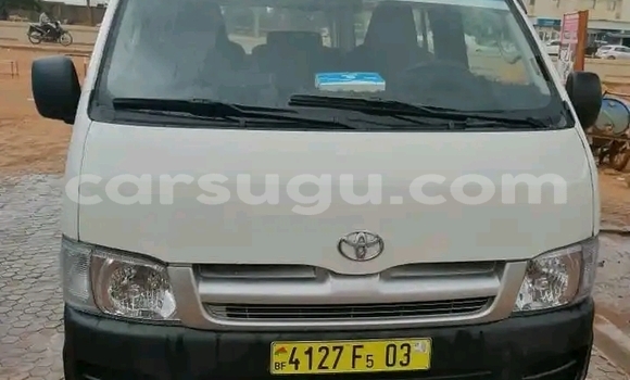 Acheter Occasion Voiture Toyota Hiace Blanc à Ouagadougou, Burkina-Faso Acheter Occasion Voiture Toyota Hiace Blanc à Ouagadougou, Burkina-Faso