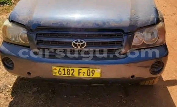 Acheter Occasion Voiture Toyota Highlander Bleu à Ouagadougou, Burkina-Faso Acheter Occasion Voiture Toyota Highlander Bleu à Ouagadougou, Burkina-Faso