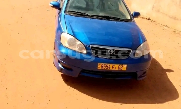 Acheter Occasion Voiture Toyota Corolla Bleu à Ouagadougou, Burkina-Faso Acheter Occasion Voiture Toyota Corolla Bleu à Ouagadougou, Burkina-Faso