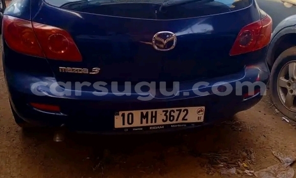 Acheter Occasion Voiture Mazda 3 Bleu à Ouagadougou, Burkina-Faso Acheter Occasion Voiture Mazda 3 Bleu à Ouagadougou, Burkina-Faso