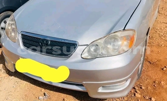 Sayi Na hannu Toyota Corolla Azurfa Mota in Ouagadougou a Burkina Faso Sayi Na hannu Toyota Corolla Azurfa Mota in Ouagadougou a Burkina Faso