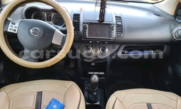 Buy Used Nissan Note Silver Car in Ouagadougou in Burkina Faso