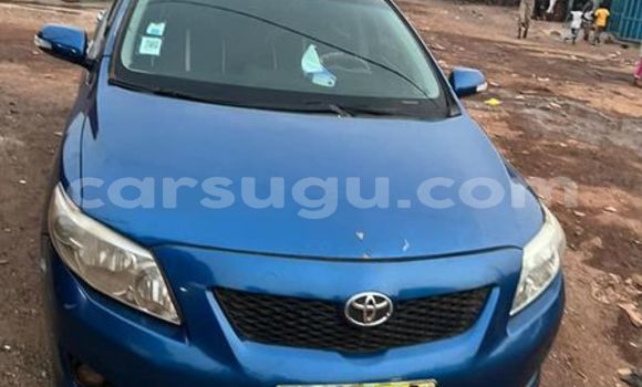 Sayi Na hannu Toyota Corolla Blue Mota in Ouagadougou a Burkina Faso Sayi Na hannu Toyota Corolla Blue Mota in Ouagadougou a Burkina Faso