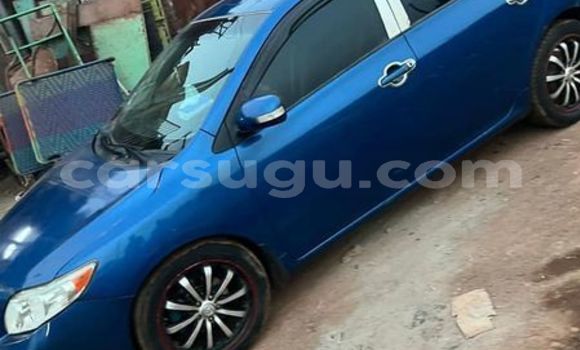 Sayi Na hannu Toyota Corolla Blue Mota in Ouagadougou a Burkina Faso Sayi Na hannu Toyota Corolla Blue Mota in Ouagadougou a Burkina Faso