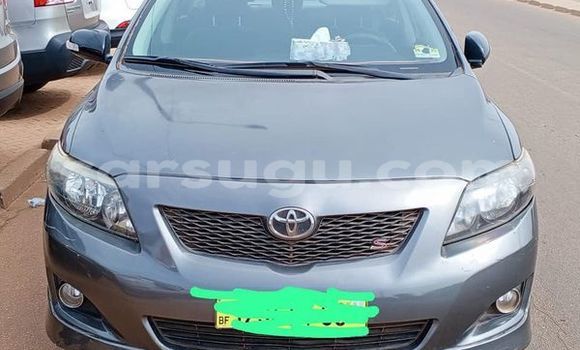 Sayi Na hannu Toyota Corolla Azurfa Mota in Ouagadougou a Burkina Faso Sayi Na hannu Toyota Corolla Azurfa Mota in Ouagadougou a Burkina Faso