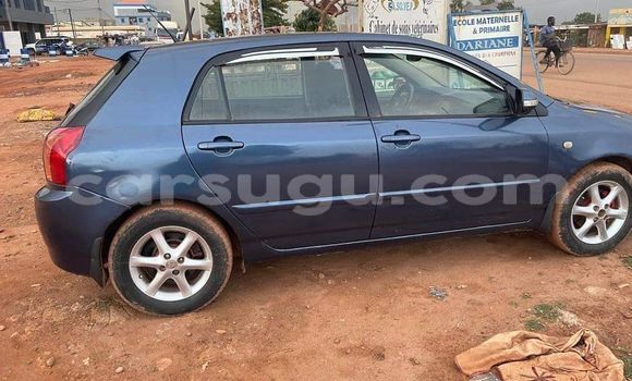 Sayi Na hannu Toyota Corolla Black Mota in Ouagadougou a Burkina Faso Sayi Na hannu Toyota Corolla Black Mota in Ouagadougou a Burkina Faso