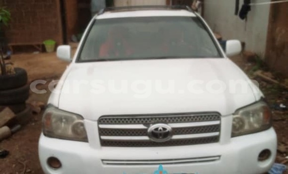 Acheter Occasion Voiture Toyota Highlander Blanc à Bekuy, Houet Acheter Occasion Voiture Toyota Highlander Blanc à Bekuy, Houet