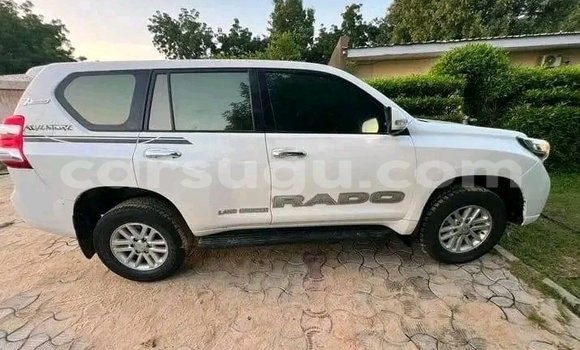 Sayi Na hannu Toyota Land Cruiser Prado White Mota in Kampti a Poni Sayi Na hannu Toyota Land Cruiser Prado White Mota in Kampti a Poni