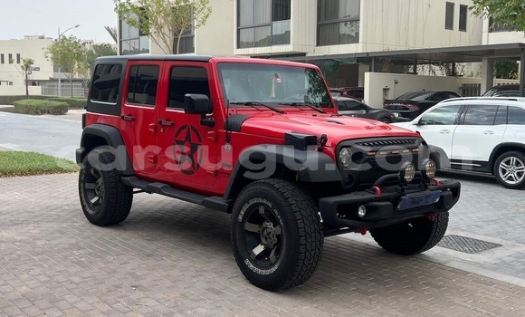 Sayi Na hannu Jeep Wrangler Red Mota in Ouagadougou a Burkina Faso Sayi Na hannu Jeep Wrangler Red Mota in Ouagadougou a Burkina Faso