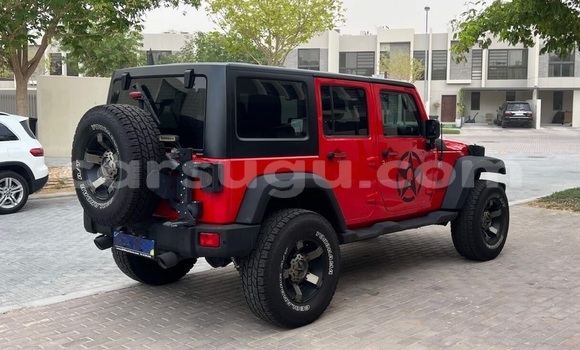 Sayi Na hannu Jeep Wrangler Red Mota in Ouagadougou a Burkina Faso Sayi Na hannu Jeep Wrangler Red Mota in Ouagadougou a Burkina Faso
