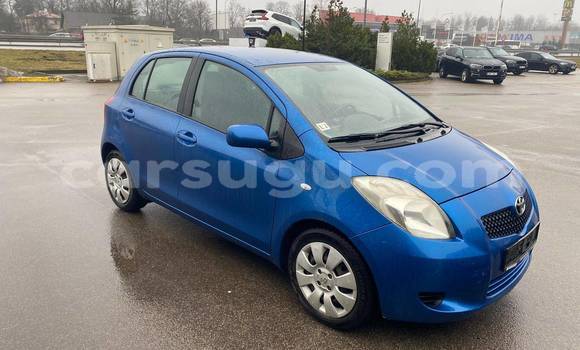 Buy Used Toyota Yaris Blue Car in Ouagadougou in Burkina Faso Buy Used Toyota Yaris Blue Car in Ouagadougou in Burkina Faso