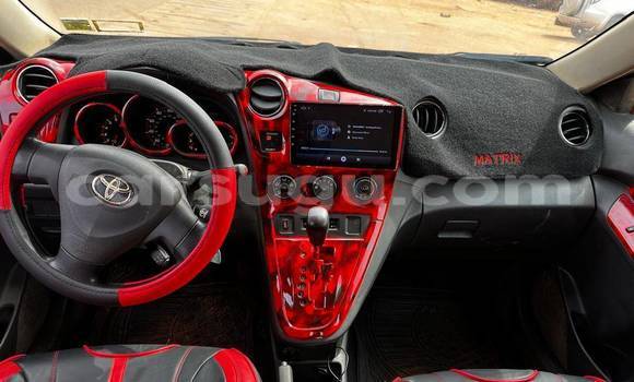 Buy Used Toyota Matrix White Car in Ouagadougou in Burkina Faso Buy Used Toyota Matrix White Car in Ouagadougou in Burkina Faso