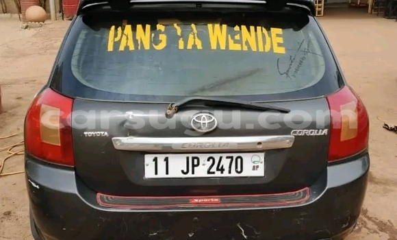 Acheter Occasion Voiture Toyota Corolla Noir à Boulsa, Namentenga Acheter Occasion Voiture Toyota Corolla Noir à Boulsa, Namentenga