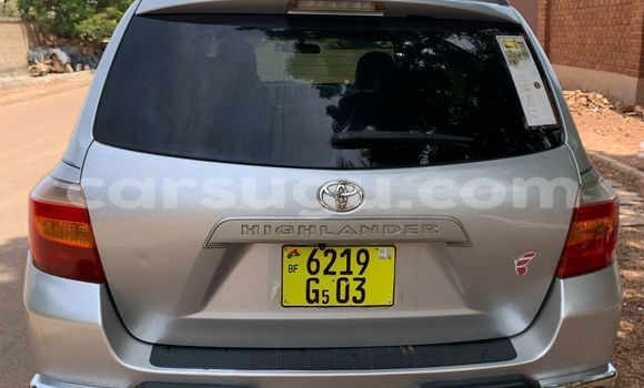 Acheter Occasion Voiture Toyota Highlander Gris à Ouagadougou, Burkina-Faso Acheter Occasion Voiture Toyota Highlander Gris à Ouagadougou, Burkina-Faso