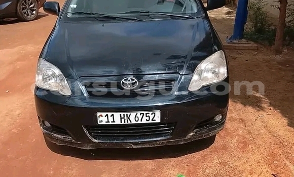 Sayi Na hannu Toyota Corolla Black Mota in Ouagadougou a Burkina Faso Sayi Na hannu Toyota Corolla Black Mota in Ouagadougou a Burkina Faso