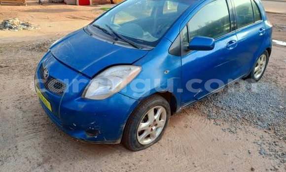 Buy Used Toyota Yaris Blue Car in Ouagadougou in Burkina Faso Buy Used Toyota Yaris Blue Car in Ouagadougou in Burkina Faso