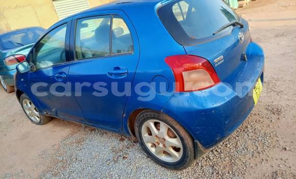 Buy Used Toyota Yaris Blue Car in Ouagadougou in Burkina Faso Buy Used Toyota Yaris Blue Car in Ouagadougou in Burkina Faso